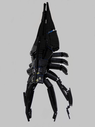 Illustration for article titled Mass Effect Harbinger In Lego